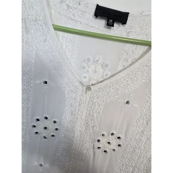 Nili Lotan Dress mirror detail size xs but is oversized maxi caftan - Picture 3 of 6